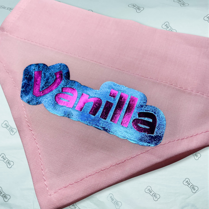 Personalised dog bandana - Pup Chic Boutique