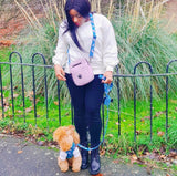 lazy sloth pooch pouch - cute dog walking bags