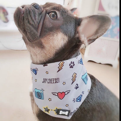 Instafamous reversible bandana - Pup Chic Boutique