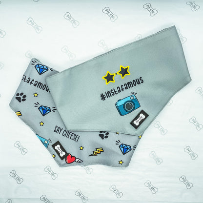 Instafamous reversible bandana - Pup Chic Boutique