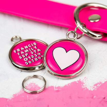 Love Heart Pet Tag - Pup Chic Boutique