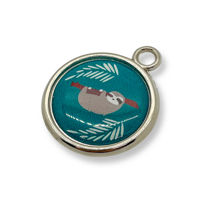 Lazy Sloth Dog Tag - Pup Chic Boutique