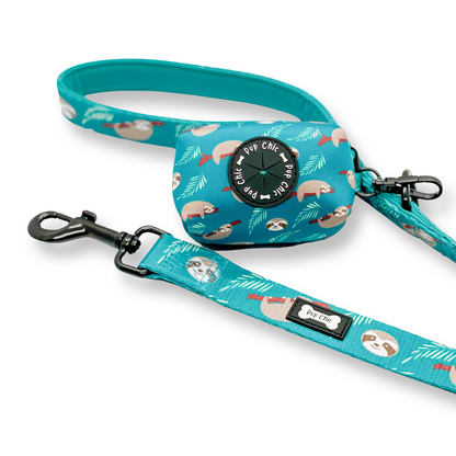 Lazy Sloth 5ft dog lead - Pup Chic Boutique