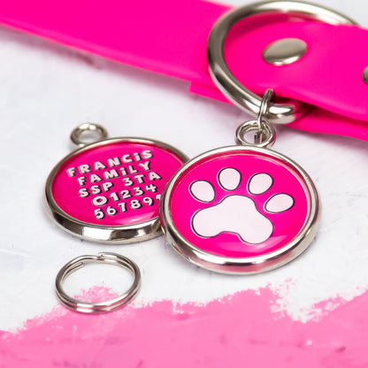 Paw Print Pet Tag - Pup Chic Boutique