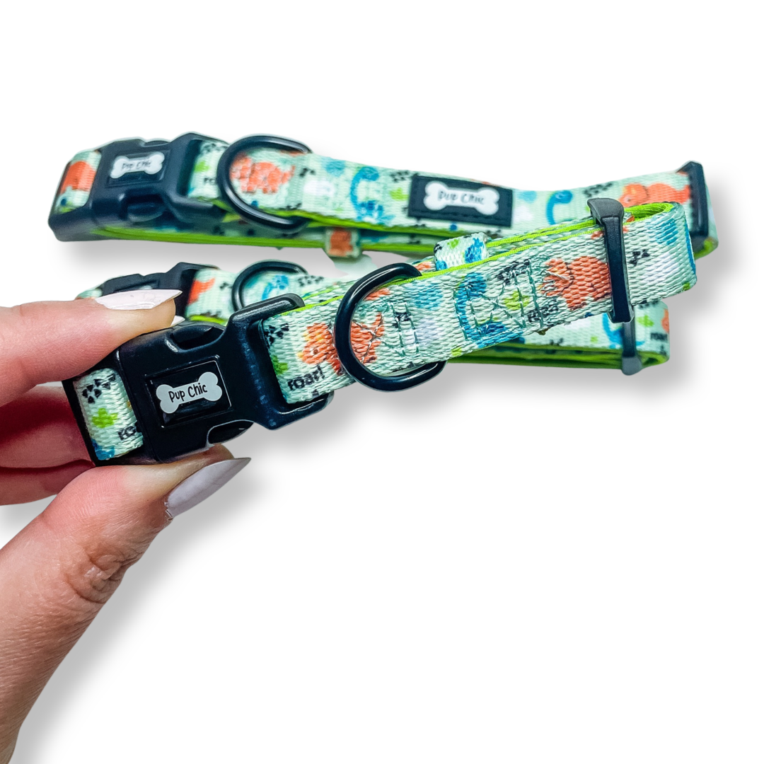 Prehistoric Pup Collar - Pup Chic Boutique