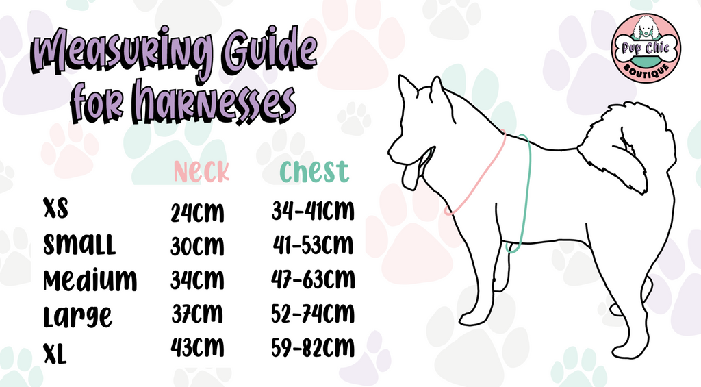 Sprinkles for Days reversible harness - Pup Chic Boutique