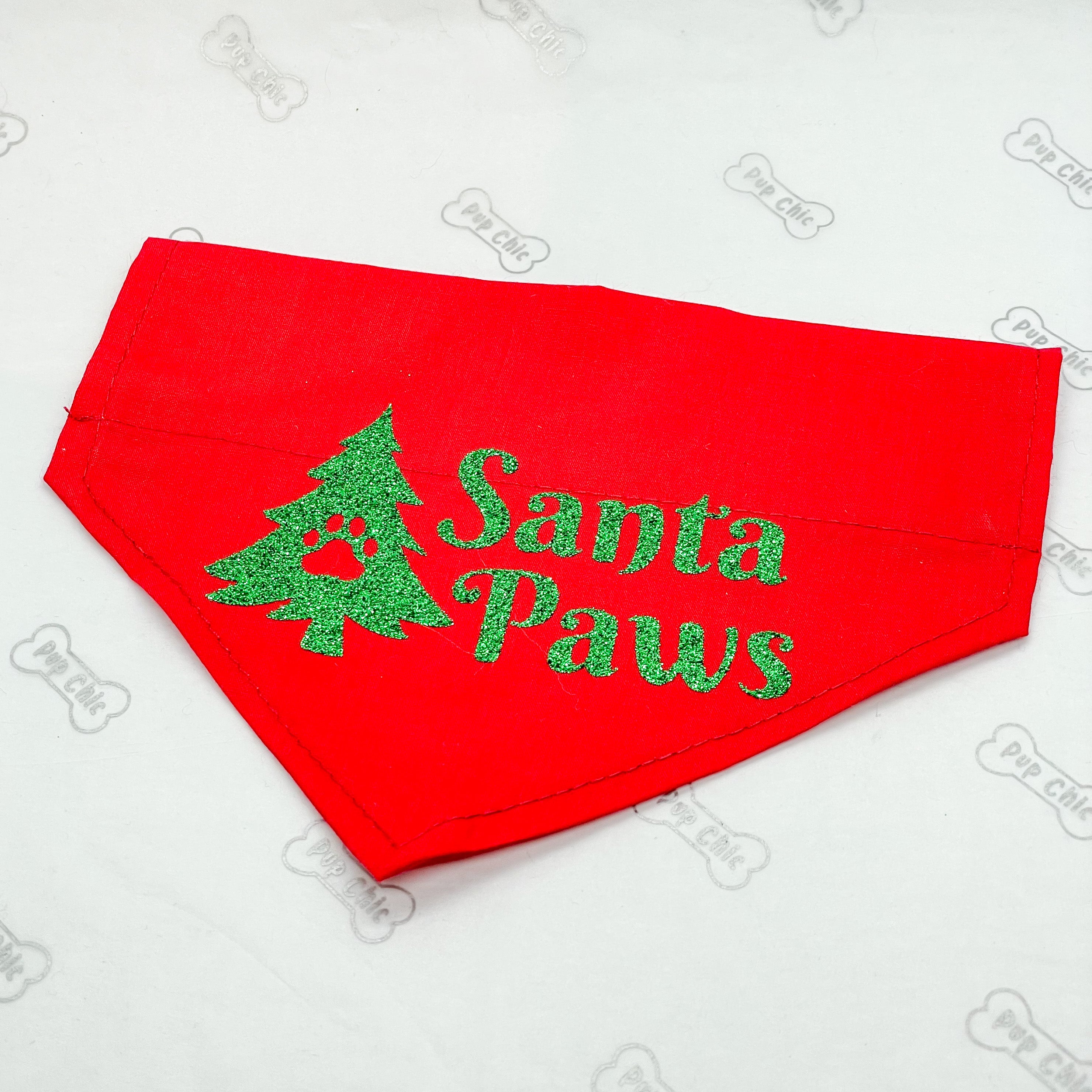 santa paws - christmas bandana