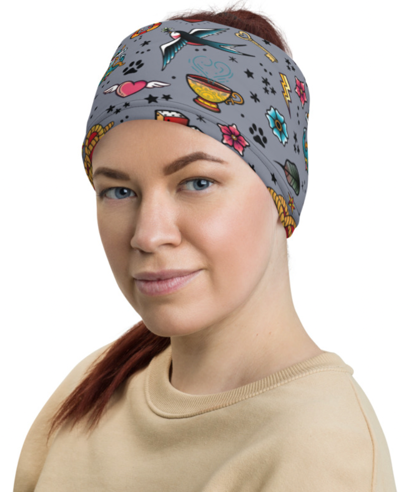 artful dogster morf - face covering and headband