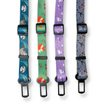 Inquisitive Fox dog seat belt clip