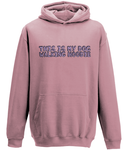this is my dog walking hoodie