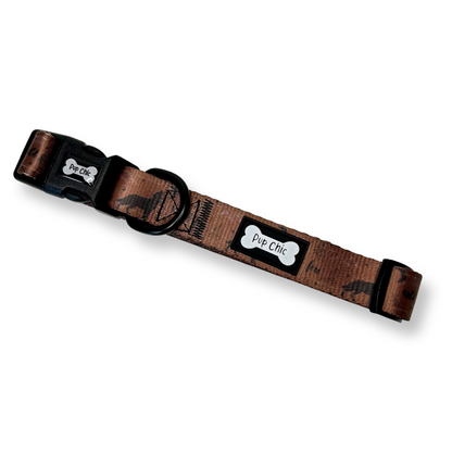 Wanderlust Collar - dog and puppy collars - Pup Chic Boutique