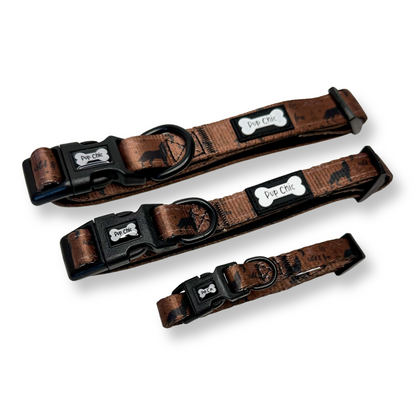 Wanderlust Collar - dog and puppy collars - Pup Chic Boutique