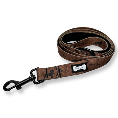 Wanderlust 4ft dog lead - Pup Chic Boutique