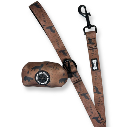 Wanderlust 4ft dog lead - Pup Chic Boutique