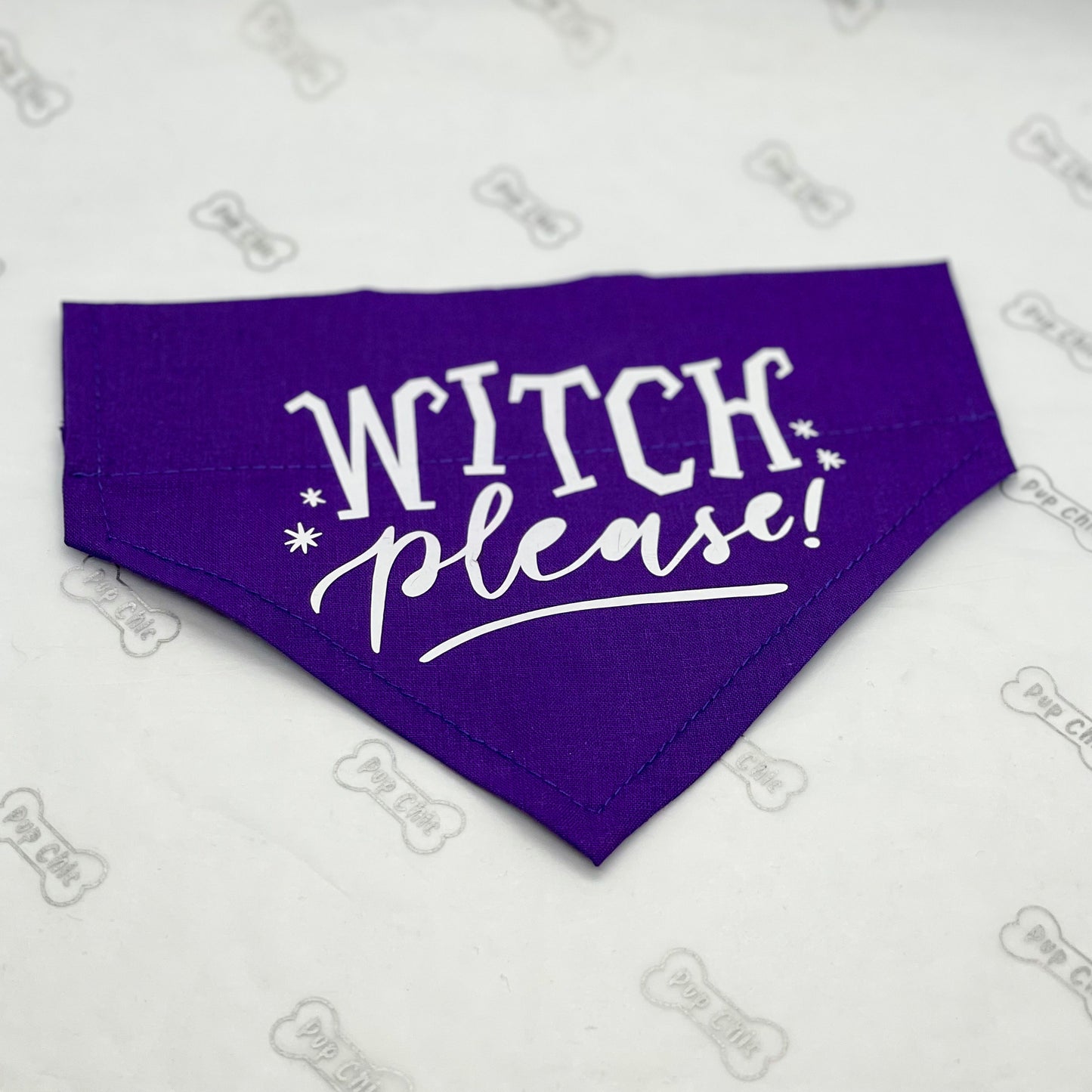 Witch Please - Halloween bandana - Pup Chic Boutique