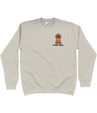 Red poodle mama sweatshirt