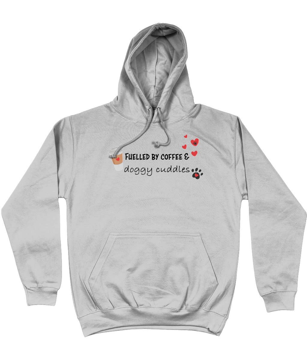 Fuelled by coffee and doggy cuddles hoodie - Pup Chic Boutique