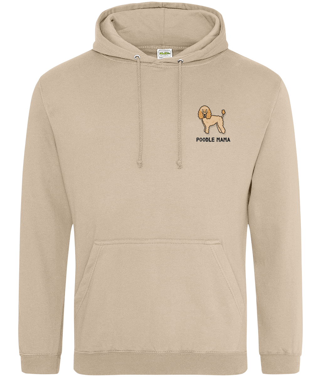 Apricot poodle mama hoodie - Oodles of Poodles - Pup Chic Boutique