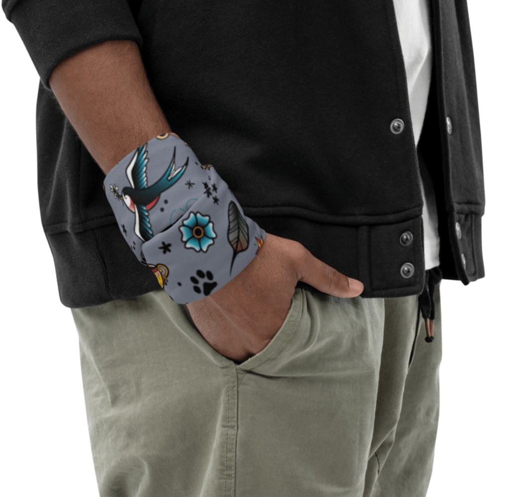 Artful Dogster morf - face covering and headband - Pup Chic Boutique