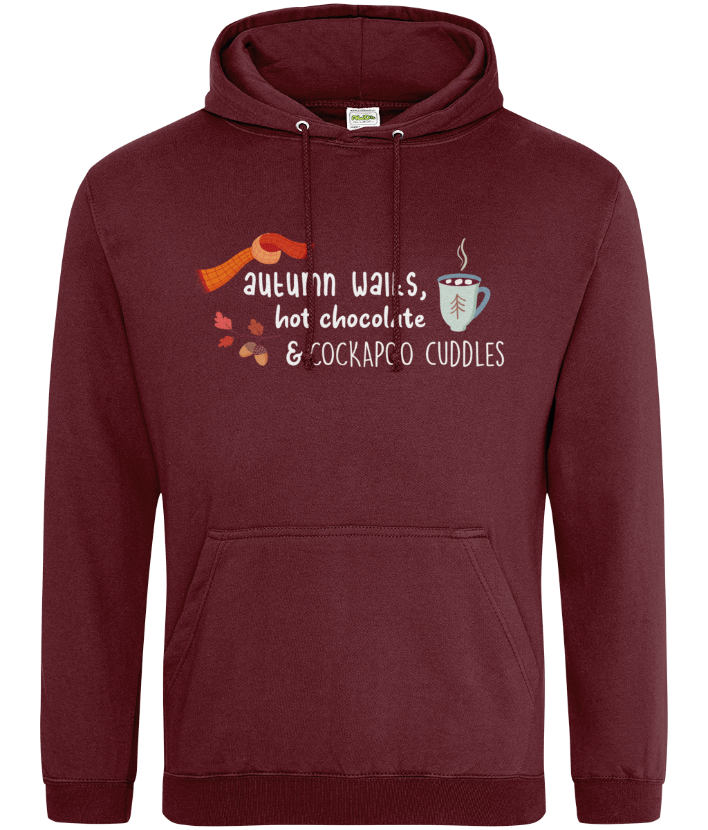 Autumn walks Cockapoo Cuddles hoodie - Pup Chic Boutique
