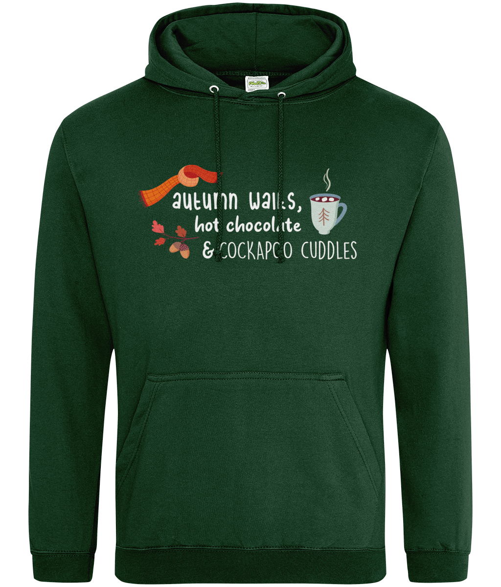 Autumn walks Cockapoo Cuddles hoodie - Pup Chic Boutique