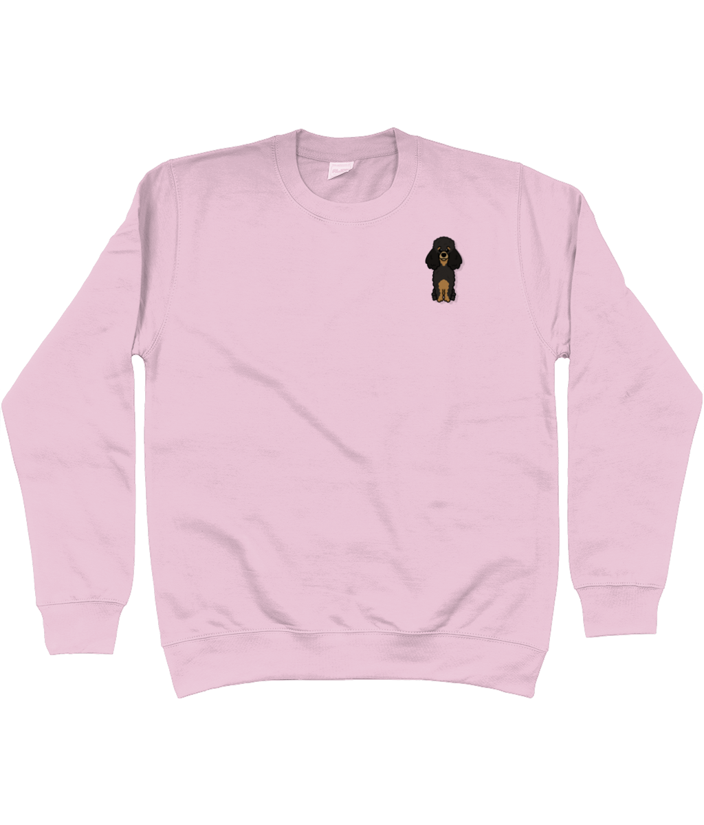 Phantom poodle sweatshirt - Oodles of Poodles - Pup Chic Boutique