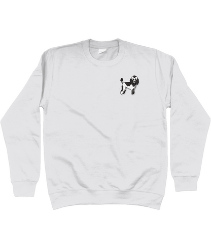 Parti poodle sweatshirt - Oodles of Poodles - Pup Chic Boutique