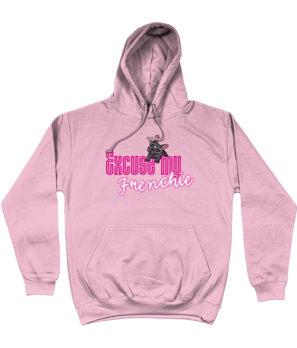 Excuse my Frenchie hoodie - Pup Chic Boutique