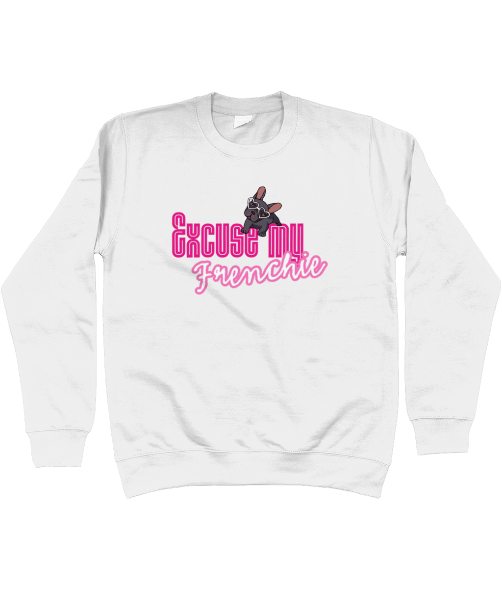 Excuse my Frenchie sweater - Pup Chic Boutique