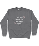 tea and snuggles sweatshirt