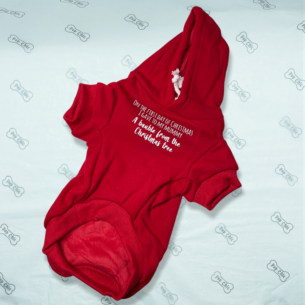 Custom dog hoodie - personalised dog hoodie - Pup Chic Boutique