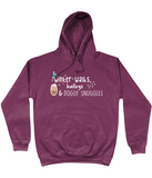 winter walks, baileys and doggy snuggles hoodie