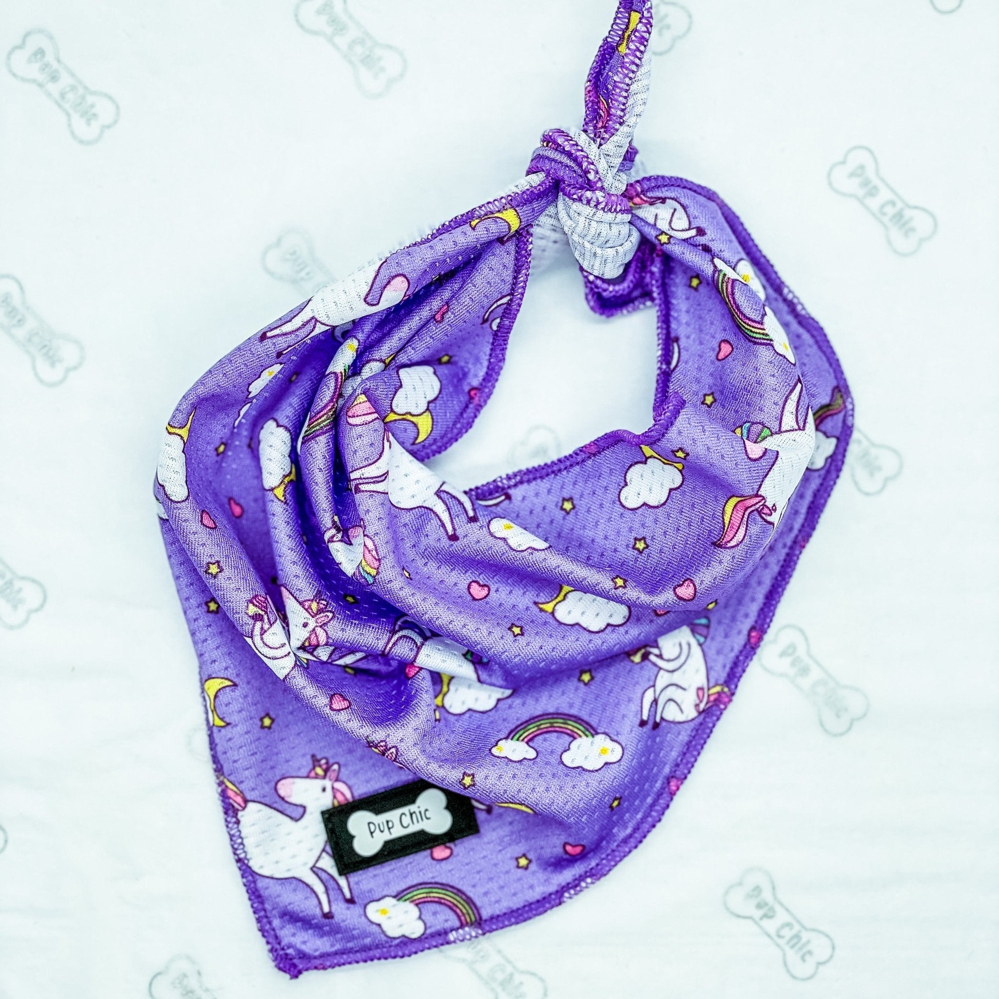 Daydreams and Unicorns Cooling Bandana - Pup Chic Boutique