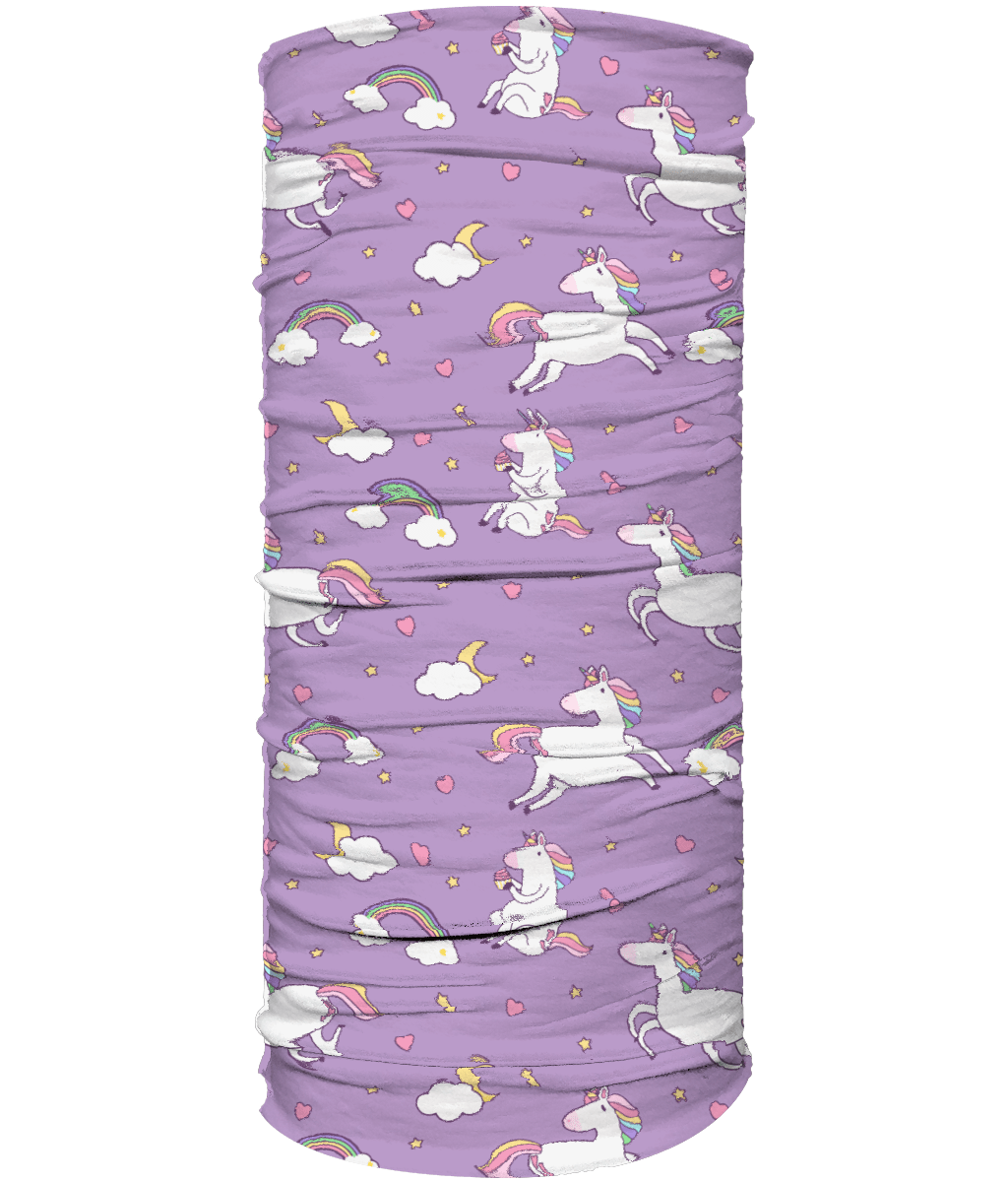 Daydreams and Unicorns Multi Use morf - face covering & headband - Pup Chic Boutique