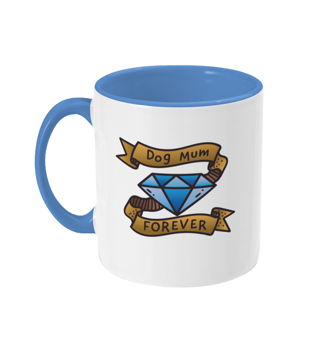 Diamond Dog Mum two toned mug - Pup Chic Boutique