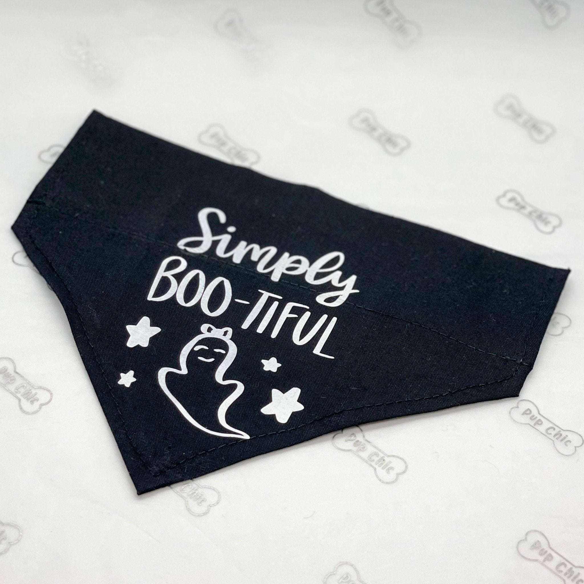 Dog Halloween Bandanas – Cute & Spooky Slide - On Dog Accessories - Pup Chic Boutique