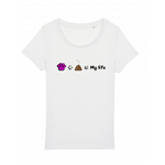 dog mum life poo t-shirt