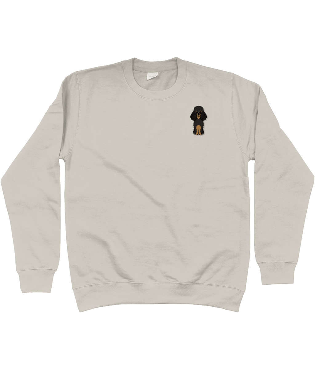 Phantom poodle sweatshirt - Oodles of Poodles - Pup Chic Boutique