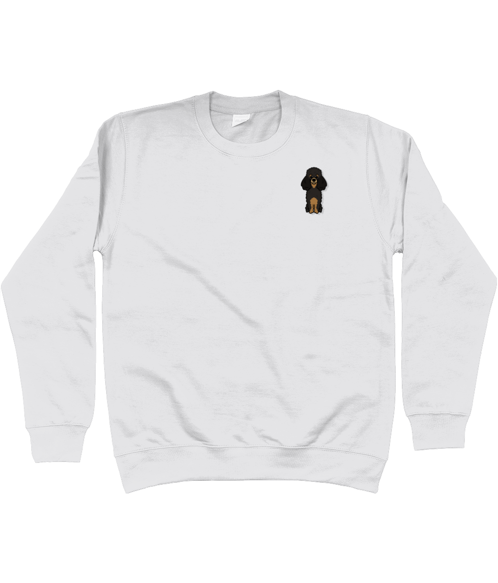 Phantom poodle sweatshirt - Oodles of Poodles - Pup Chic Boutique