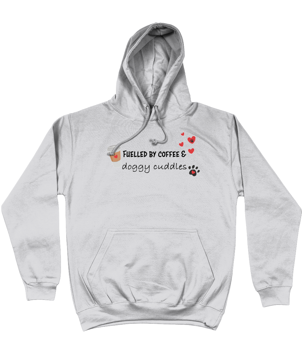 Fuelled by coffee and doggy cuddles hoodie - Pup Chic Boutique