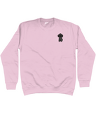 Blue poodle sweatshirt - Oodles of Poodles