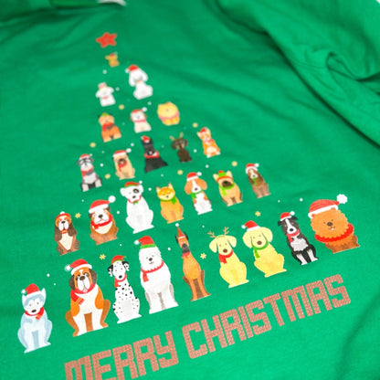 Ultimutt Christmas jumper green - Pup Chic Boutique