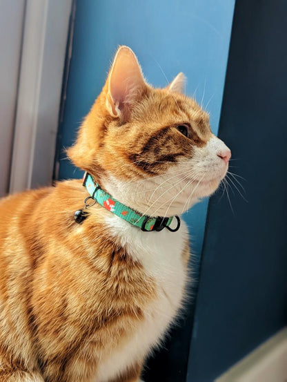 Inquisitive Fox Cat Collar - Pup Chic Boutique