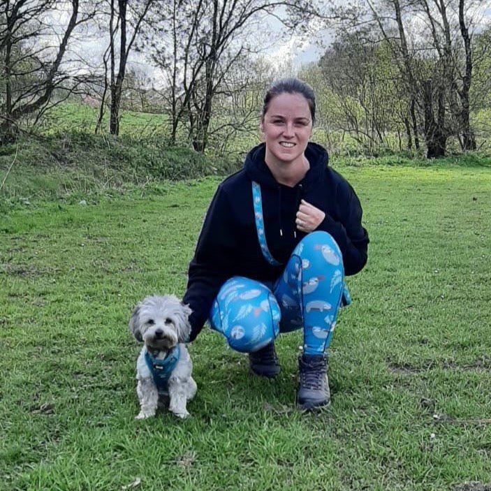 Lazy Sloth matching leggings for dog walks - Pup Chic Boutique