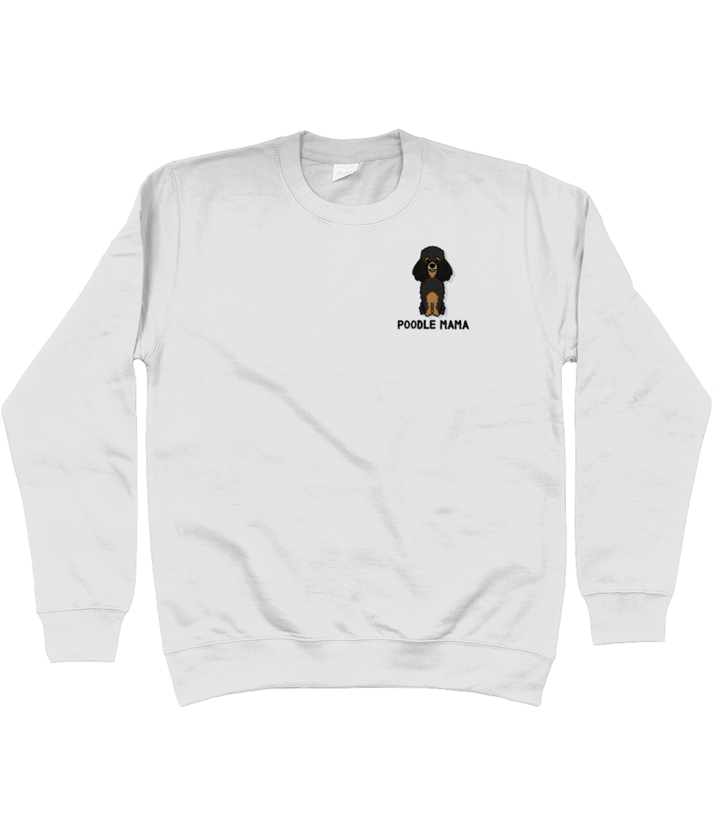 Phantom poodle mama sweatshirt - Pup Chic Boutique