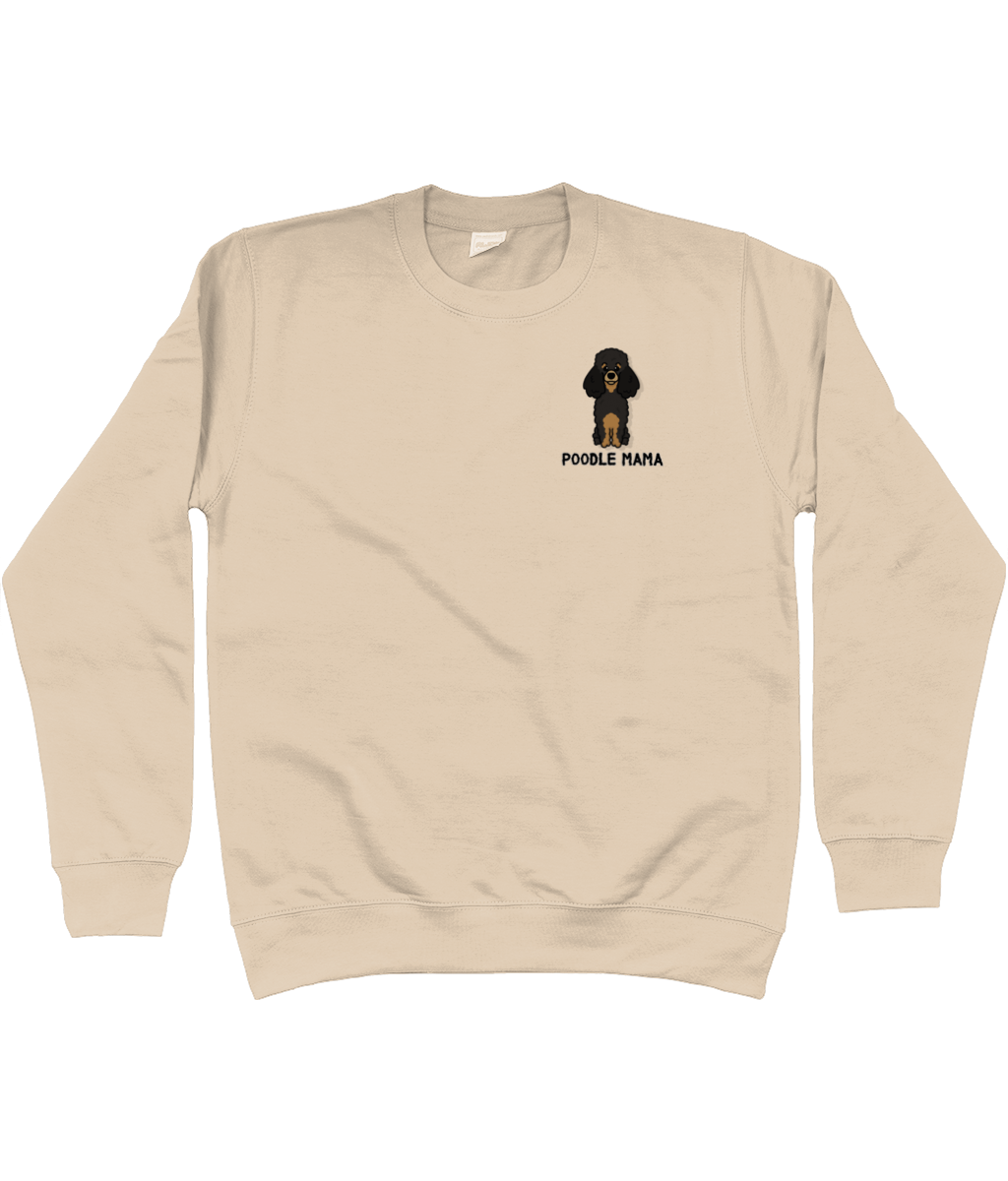 Phantom poodle mama sweatshirt - Pup Chic Boutique