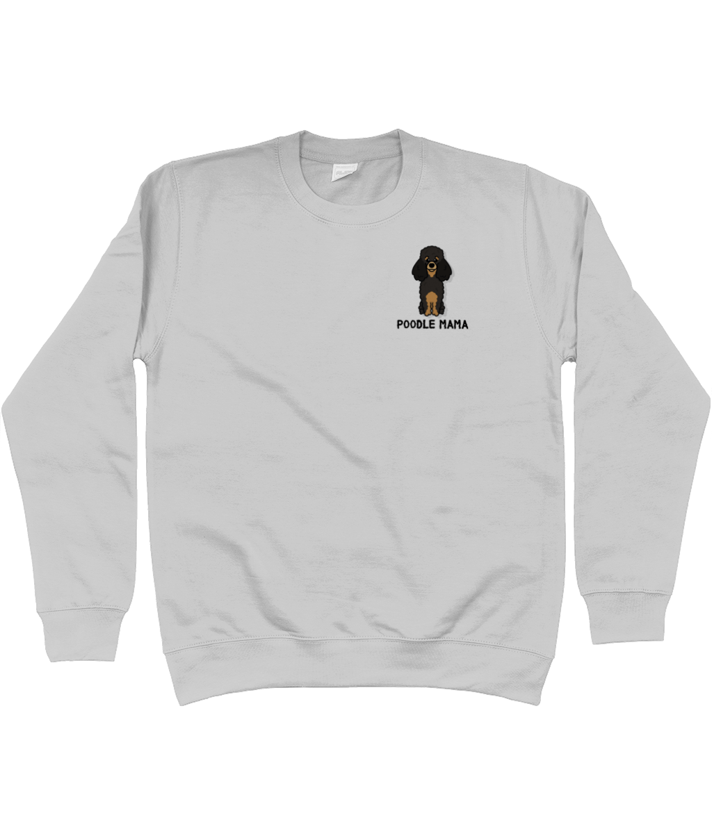 Phantom poodle mama sweatshirt - Pup Chic Boutique