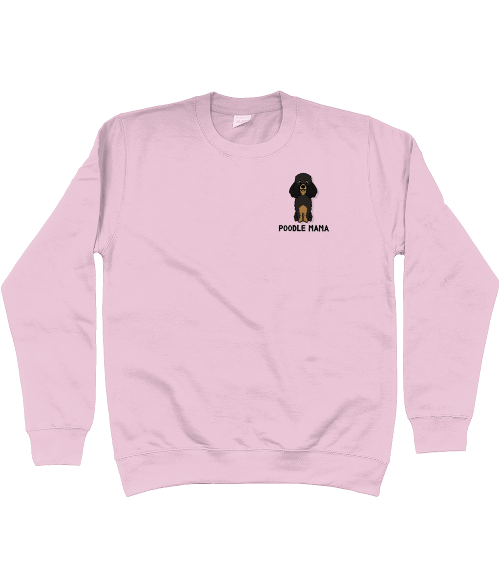 Phantom poodle mama sweatshirt - Pup Chic Boutique