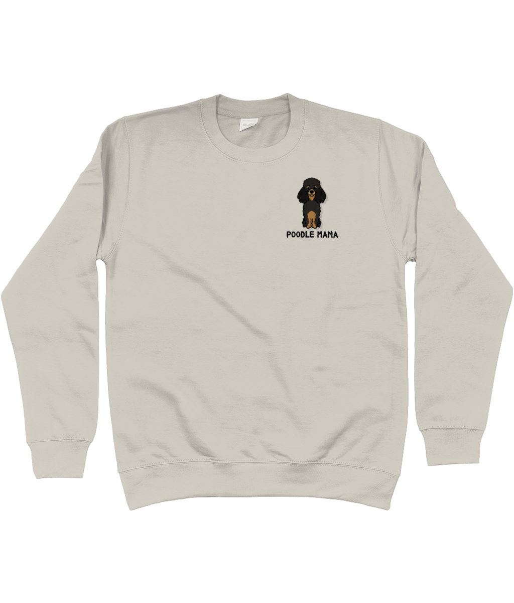 Phantom poodle mama sweatshirt - Pup Chic Boutique