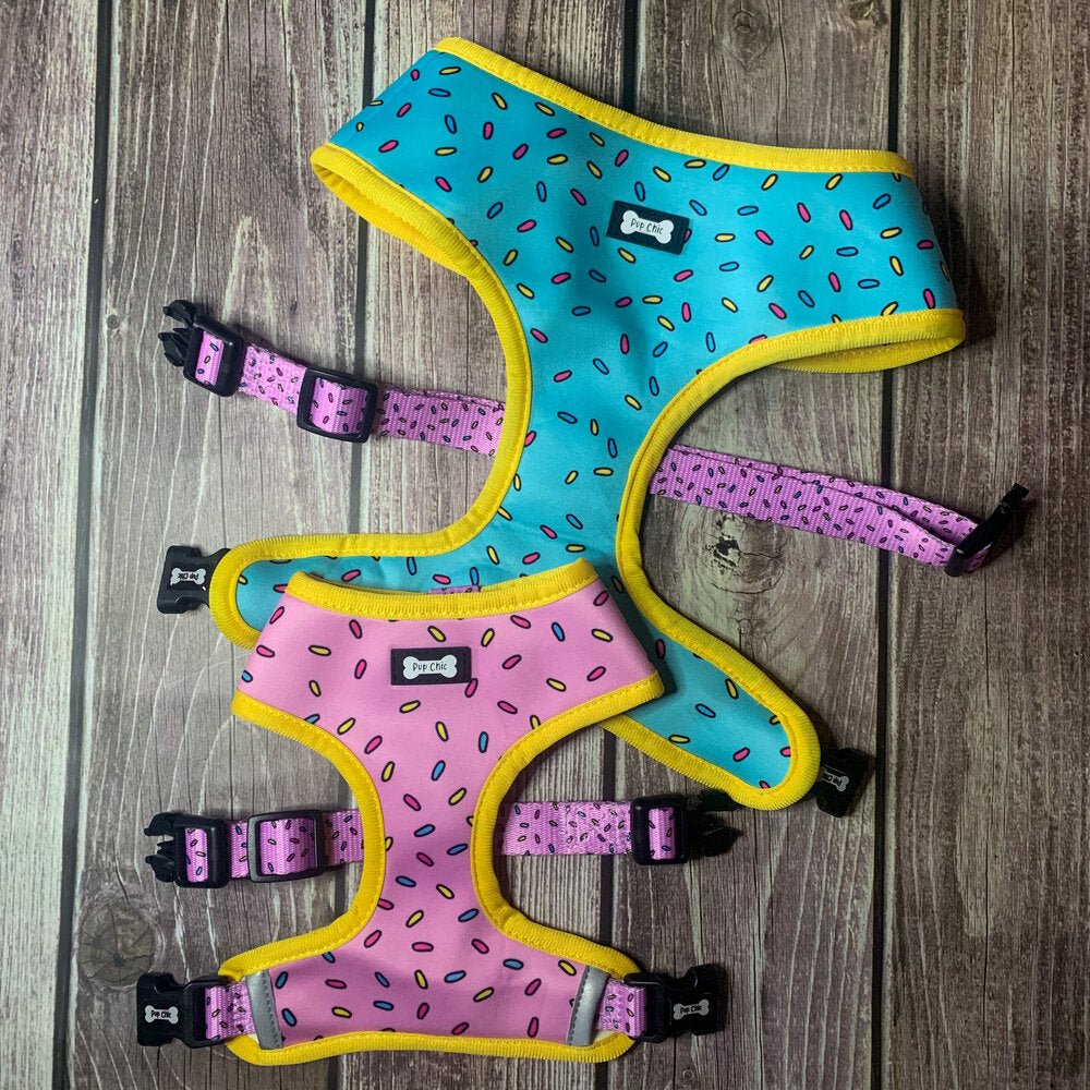 Sprinkles for Days reversible harness - Pup Chic Boutique